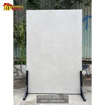 GẠCH LÁT NỀN 120X180 VÂN ĐÁ CẨM THẠCH MỜ SIÊU NHẸ TRÊN NỀN TRẮNG XÁM NGỌC TRAI NHẬP KHẨU CAO CẤP