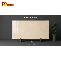 GẠCH LÁT NỀN 80X160 ĐÁ NGỌC MANG TONE MÀU VÀNG KEM ẤM ÁP VÀ TRANG NHÃ NHẬP KHẨU CAO CẤP