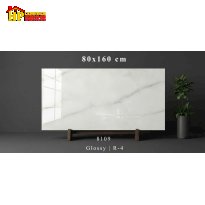 GẠCH LÁT NỀN 80X160 MÀU TRẮNG HỌA TIẾT VÂN ĐÁ CALACATTA MALBLE EFFECT NHẬP KHẨU CAO CẤP