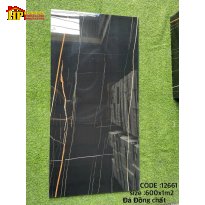 GẠCH LÁT NỀN 60X120 SẮC MÀU ĐEN TUYỀN BÓNG BẨY VÂN ĐÁ TIA CHỚP CHẠY DỌC NHẬP KHẨU CAO CẤP