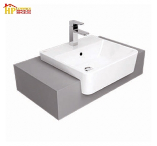 CHẬU LAVABO BÁN ÂM AMERICAN STANDARD 0519-WT CHÍNH HÃNG