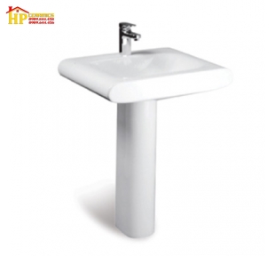 LAVABO TREO TƯỜNG CHÂN ĐỨNG AMERICAN STANDARD 0717WT/0075WT CHÍNH HÃNG