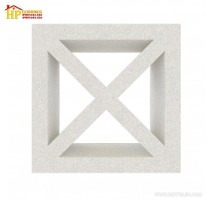 GẠCH BÔNG GIÓ 20X20 TRANG TRÍ HOA VĂN CHỮ X 039 CAO CẤP GIÁ RẺ