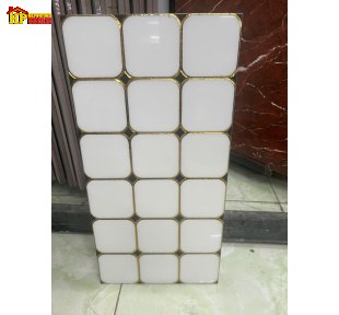 GẠCH TRANG TRÍ 30X60 SẮC MÀU TRẮNG TINH KHÔI HỌA TIẾT GIẢ GẠCH MOSAIC THẺ VUÔNG BO GÓC NHẬP KHẨU CAO CẤP