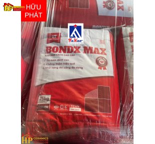 KEO DÁN GẠCH BONDX MAX MÀU ĐỎ DÙNG CHO ỐP LÁT NỘI THẤT CAO CẤP GIÁ RẺ