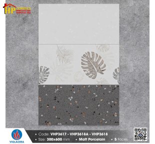 GẠCH ỐP TƯỜNG 30X60 SẮC MÀU XÁM ĐẬM LỢT HỌA TIẾT TERAZO ĐIỂM CHIẾC LÁ TRẦU BÀ CAO CẤP GIÁ RẺ