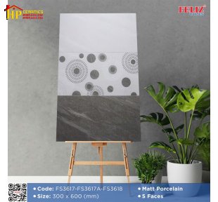 GẠCH ỐP TƯỜNG 30X60 SẮC MÀU XÁM TRẮNG HỌA TIẾT VÂN ĐÁ ĐIỂM HOA VĂN HÌNH TRÒN MỜ CAO CẤP GIÁ RẺ