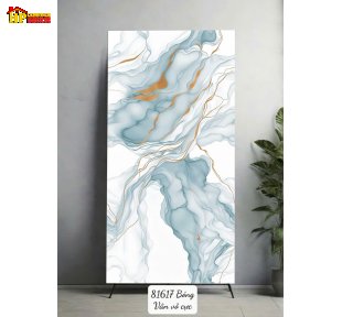 GẠCH LÁT NỀN 80X160 NỀN TRẮNG VÂN XANH BIỂN UỐN LƯỢN BỒNG BỀNH TỰA NHƯ MÂY TRỜI NHẬP KHẨU CAO CẤP 