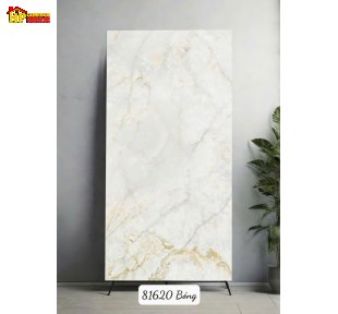 GẠCH LÁT NỀN 80X160 SẮC MÀU TRẮNG KEM VÂN ĐÁ CẨM THẠCH NGỌC BÍCH ĐIỂM XUYẾT SẮC NHỦ VÀNG NHẬP KHẨU CAO CẤP