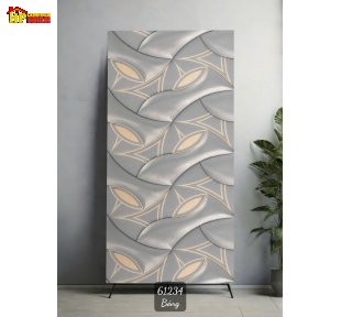 GẠCH LÁT NỀN 60X120 TONE MÀU XÁM GHI HỌA TIẾT HÌNH HỌC 3D SÓNG LƯỢN NGHỆ THUẬT NHẬP KHẨU CAO CẤP