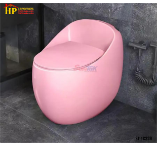 BÀN CẦU QUẢ TRỨNG MÀU HỒNG 239 CAO CẤP GIÁ RẺ