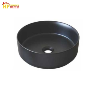 CHẬU LAVABO SỨ MÀU ĐEN SU04