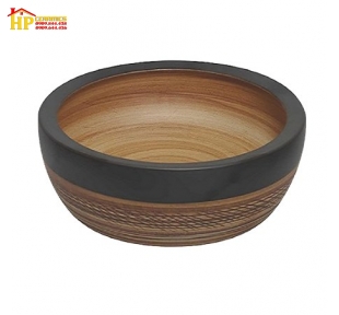 CHẬU LAVABO SỨ MỸ THUẬT CỔ ĐIỂN CD19