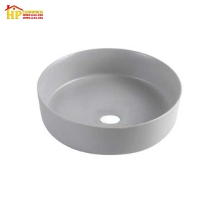 CHẬU LAVABO SỨ MÀU XÁM SU05