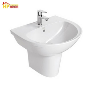 CHẬU LAVABO TREO TƯỜNG CHÂN TREO AMERICAN STANDARD 0953-WT/0712-WT CHÍNH HÃNG