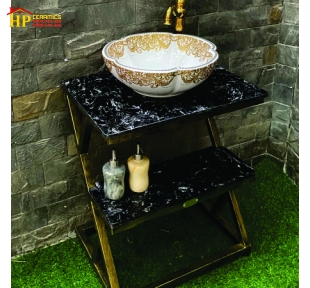 CHÂN ĐẶT LAVABO BẰNG SẮT MỸ NGHỆ KS-05