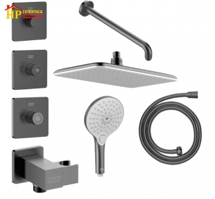 BỘ SEN TẮM ÂM TƯỜNG MẠ XÁM AMERICAN STANADRD FFAS0930BHG CHÍNH HÃNG