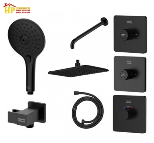 BỘ SEN TẮM ÂM TƯỜNG MẠ ĐEN AMERICAN STANDARD  FFAS0930MB CHÍNH HÃNG