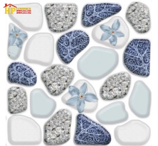 GẠCH LÁT NỀN TOLEL 30X30 SỎI ĐA SẮC 3053 CAO CẤP GIÁ RẺ