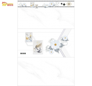 GẠCH ỐP TƯỜNG 40X80 TRẮNG VÂN KHÓI ĐIỂM BÔNG TRẮNG 4801 CAO CẤP GIÁ RẺ
