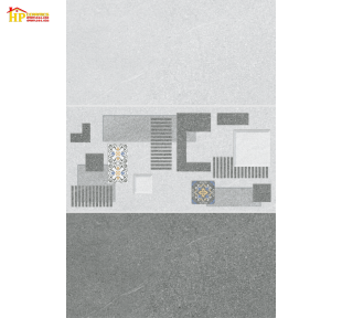 GẠCH ỐP TƯỜNG 30X60 VÂN ĐÁ XÁM XÉO MATT ĐIỂM HÌNH LẬP THỂ M36109 CAO CẤP GIÁ RẺ