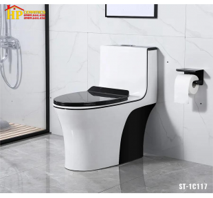 BÀN CẦU KHỐI TRẮNG ĐEN 117 CAO CẤP GIÁ RẺ