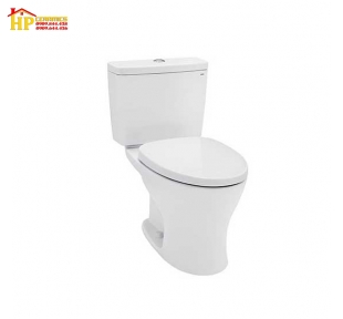 BÀN CẦU KHỐI HAI KHỐI TOTO CS735DT3 CHÍNH HÃNG 
