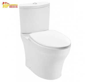 BÀN CẦU HAI KHỐI TOTO CS838DT10 NẮP ÊM TC395VS CHÍNH HÃNG