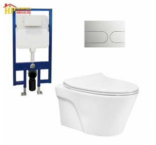 BÀN CẦU TREO TƯỜNG TOTO CW822RA-TC600VS-WH172A-MB175M#SS CHÍNH HÃNG