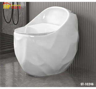 BÀN CẦU KHỐI QUẢ TRỨNG TRẮNG VÂN NỔI 246 CAO CẤP GIÁ RẺ