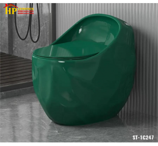 BÀN CẦU KHỐI QUẢ TRỨNG MÀU XANH NGỌC BÍCH 247 CAO CẤP GIÁ RẺ