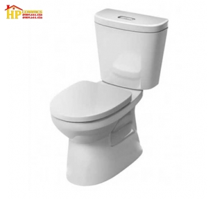 BÀN CẦU 2 KHỐI INAX 2 NHẤN C306VN CHÍNH HÃNG