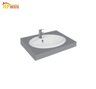 CHẬU LAVABO ÂM BÀN VIGLACERA CD1 CHÍNH HÃNG