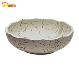 CHẬU LAVABO SỨ MỸ THUẬT CĐ41
