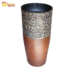 CHẬU LAVABO SỨ MỸ THUẬT TRỤ CĐC-09