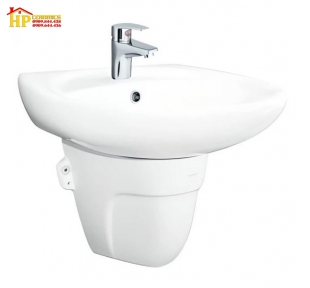 CHẬU LAVABO TREO TƯỜNG VIGLACERA BS409+BS502 CHÍNH HÃNG