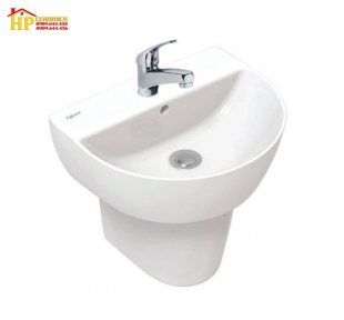 CHẬU LAVABO TREO TƯỜNG VIGLACERA  V37  CHÍNH HÃNG
