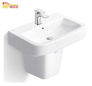 CHẬU LAVABO TREO TƯỜNG VIGLACERA V50 CHÍNH HÃNG