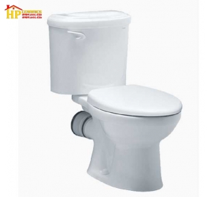 BÀN CẦU HAI KHỐI THOÁT NGANG CAESAR CPT1332 CHÍNH HÃNG