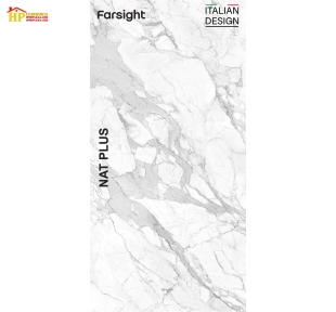 GẠCH LÁT NỀN 160X320 TRẮNG VÂN KHÓI MỜ