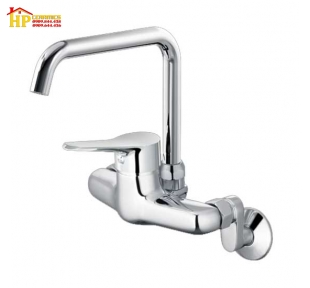 VÒI RỬA CHÉN NÓNG LẠNH GẮN TƯỜNG CAESAR K527C CHÍNH HÃNG