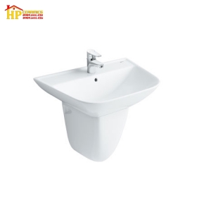 CHẬU LAVABO TREO TƯỜNG INAX L-297V CHÂN TREO CHÍNH HÃNG
