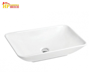 LAVABO SỨ TRẮNG ĐỂ BÀN L6024
