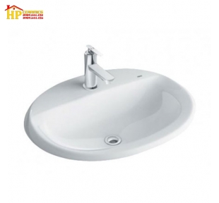 CHẬU LAVABO ÂM BÀN RỬA MẶT INAX L2395V CHÍNH HÃNG