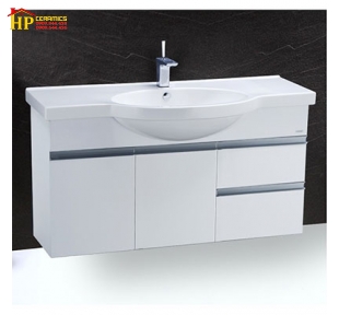 TỦ LAVABO CAESAR LF5324+EH05324AV CHÍNH HÃNG