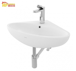 LAVABO GÓC TREO TƯỜNG TOTO LW815CJW/F#W CHÍNH HÃNG