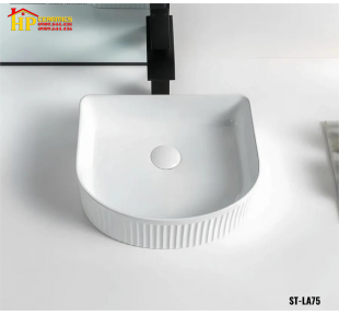 LAVABO ĐẶT BÀN SÒ TRẮNG LA 75 CAO CẤP GIÁ RẺ