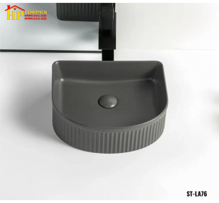 LAVABO ĐẶT BÀN SÒ XÁM LA76 CAO CẤP GIÁ RẺ