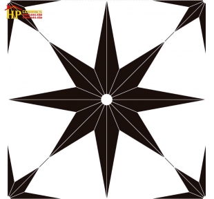 GẠCH LÁT NỀN TOLEL 30X30 NỀN TRẮNG BÔNG ĐEN CỔ ĐIỂN 3207 CAO CẤP GIÁ RẺ