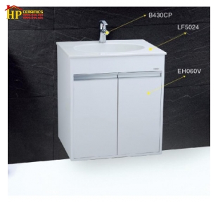 TỦ LAVABO CAESAR LF5024+EH05024AV CHÍNH HÃNG